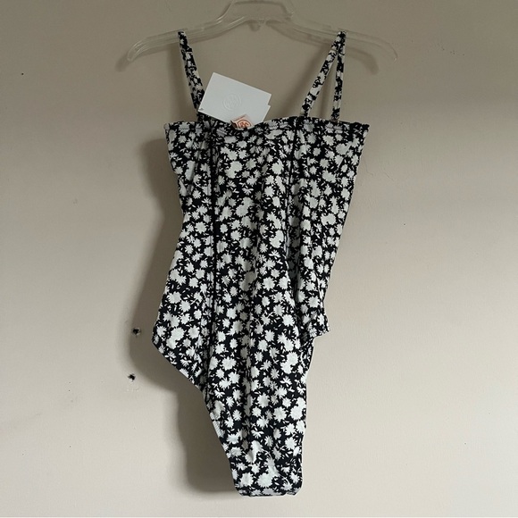 Tory Burch NWT Orchard Floral One Piece Swimsuit Large $298 - Picture 7 of 15